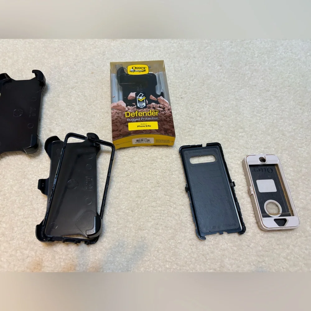 Lot 7 Otter Defenders Holster Replacements w/clip Etc for Misc older phones